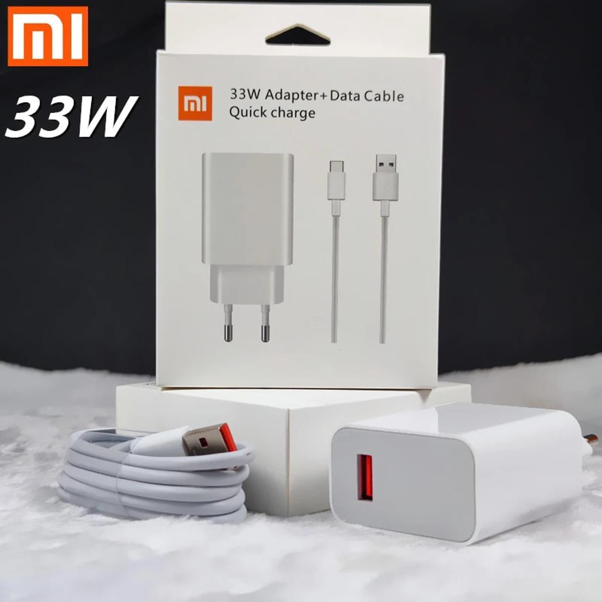 Original 33W Turbo Charger for Xiaomi & Redmi