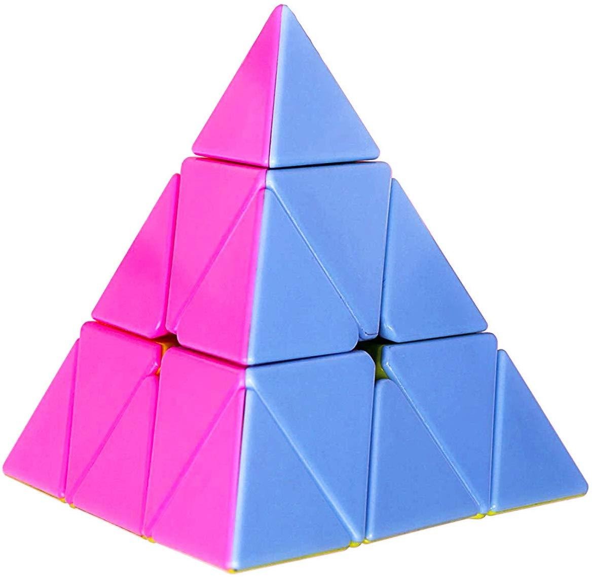 Original Pyramid Cube 3×3 Stickerless Magic Cube