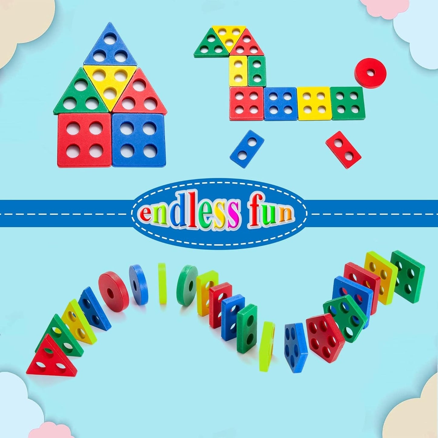 Wooden Shape Sorter Toy