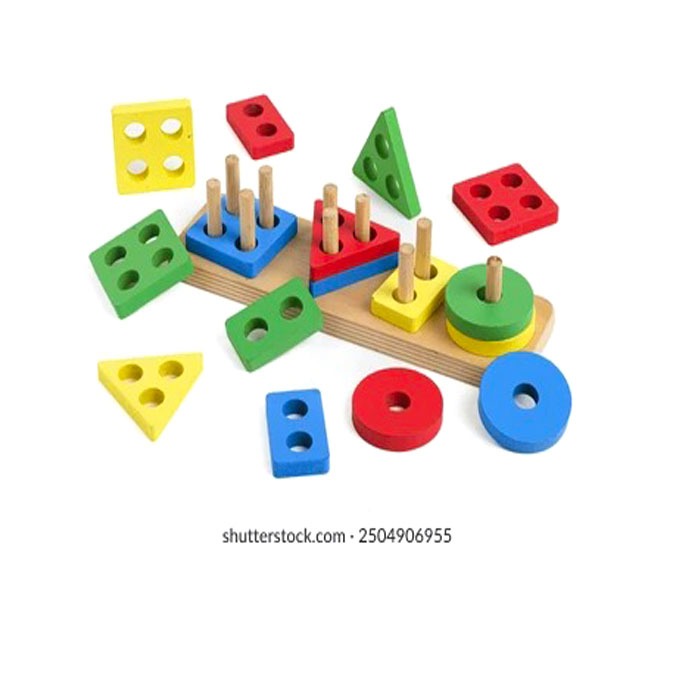 Wooden Shape Sorter Toy