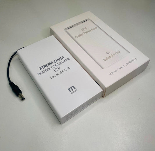 12V WiFi Router UPS Power Bank – Power Plus Advanced 20000mAh:
