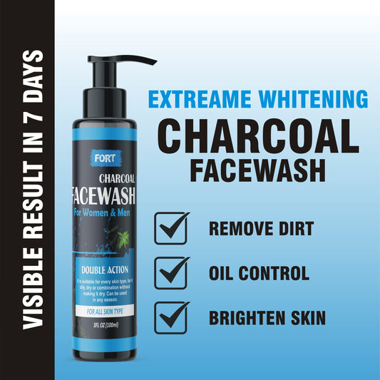 Charcoal Face Wash – 100ml