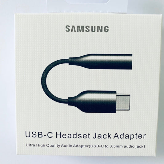 Original Quality Type-C to 3.5mm Audio Jack Adapter