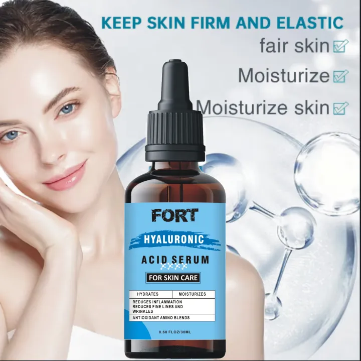 FORT Hyaluronic Acid Whitening Serum 30ml | Glowing & Bright Skin Care