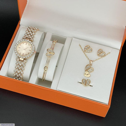 Watch Bracelet Rings Locket set