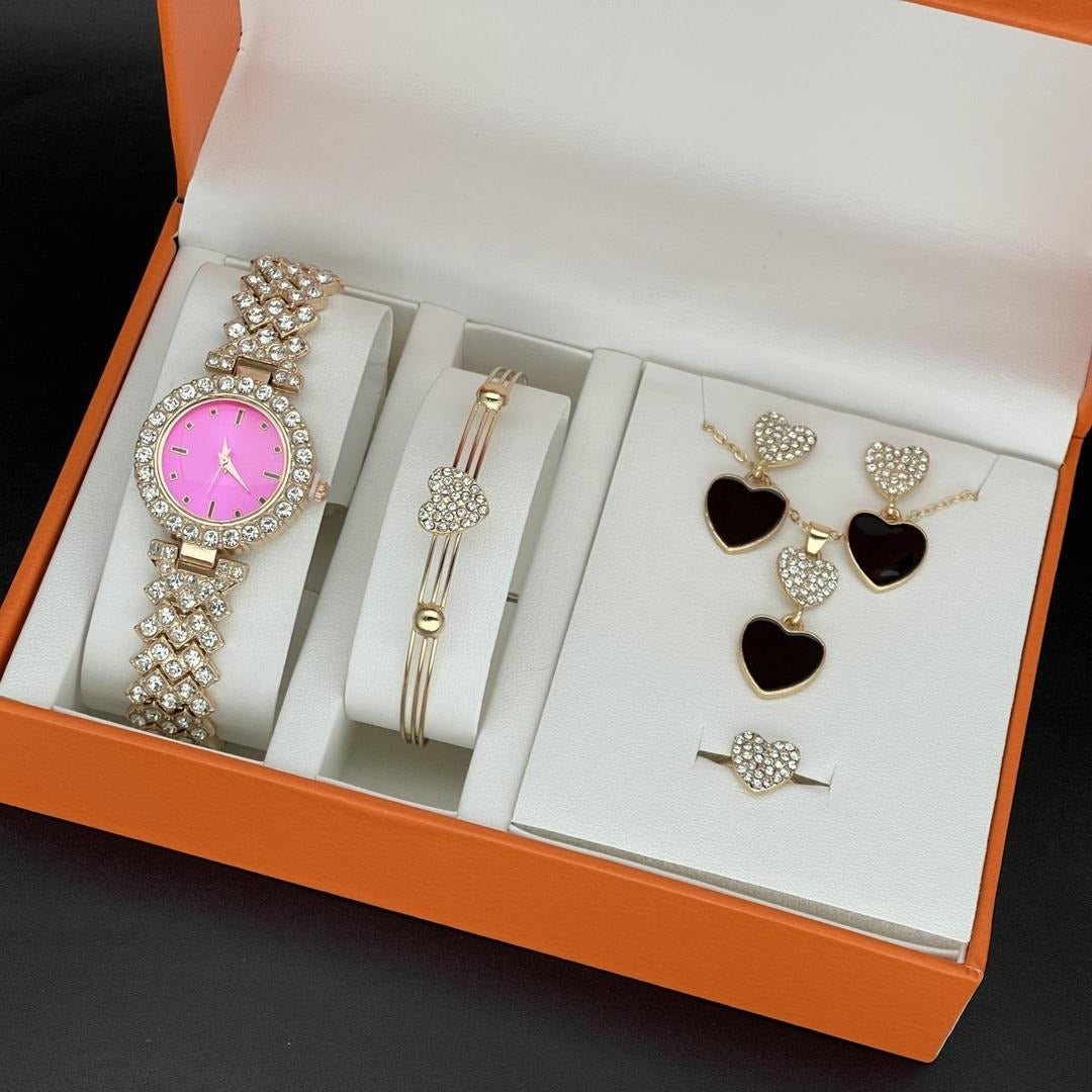 Watch Bracelet Rings Locket set
