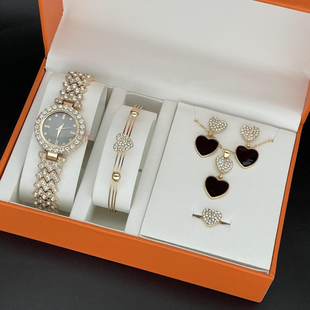 Watch Bracelet Rings Locket set