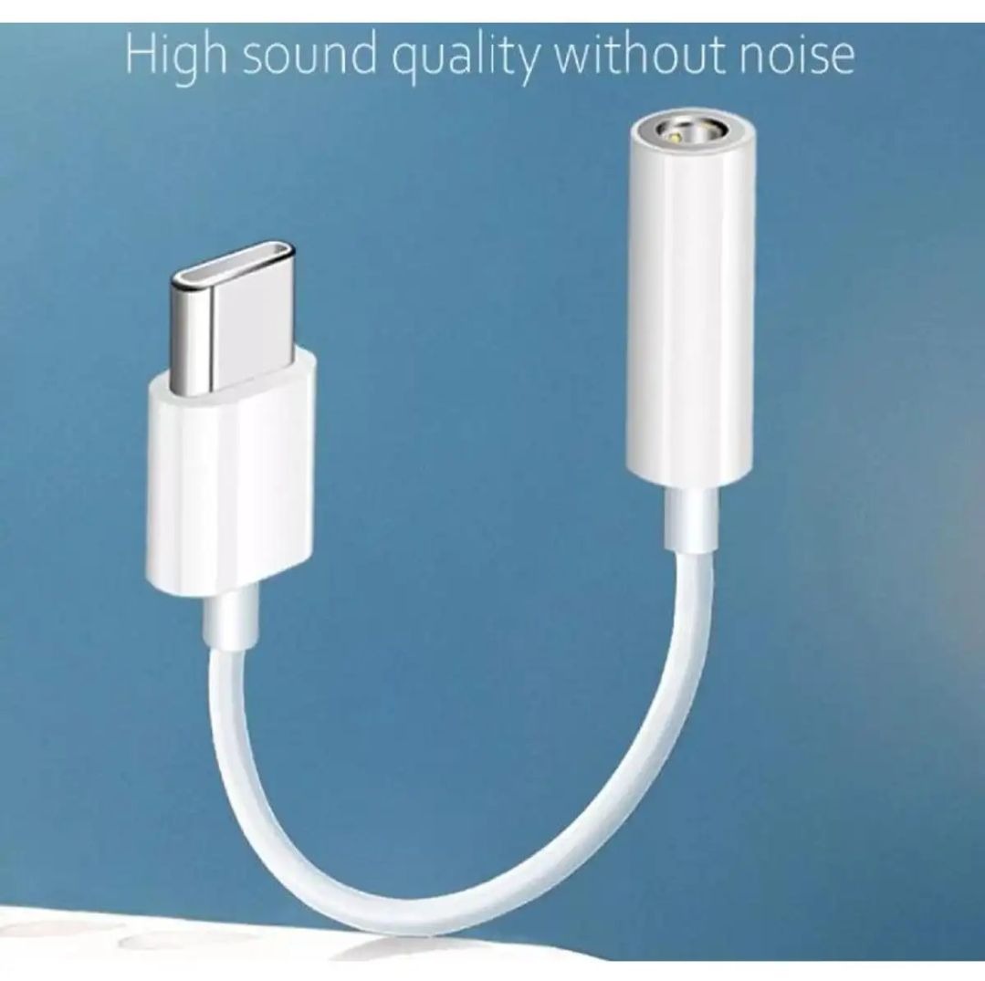 Type-C to 3.5mm Earphone Adapter & Audio Jack Converter