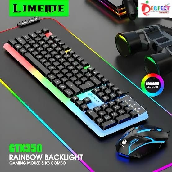 RGB Wired Gaming Keyboard & Mouse Combo