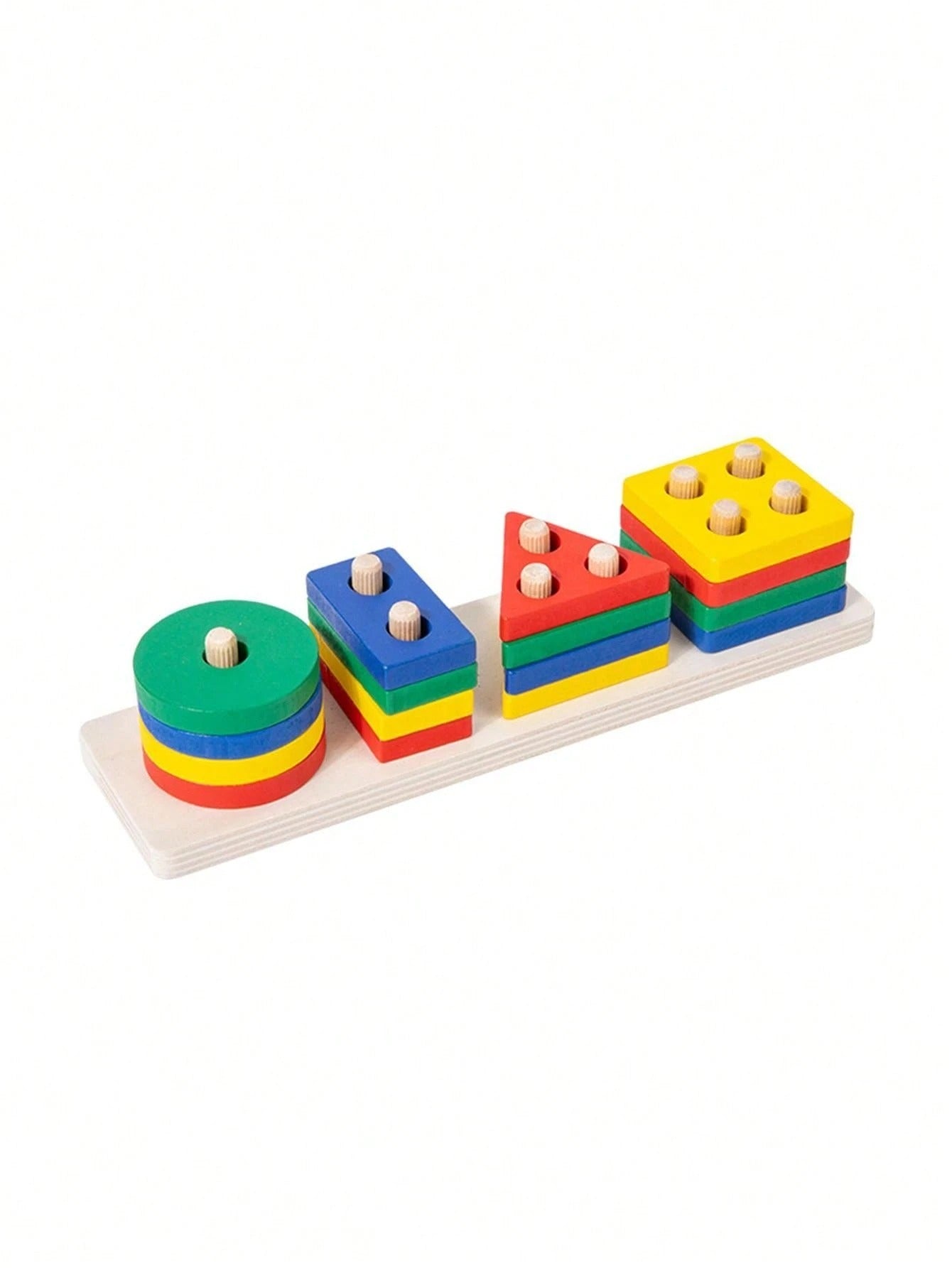 Wooden Shape Sorter Toy