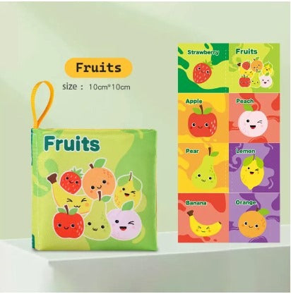 Baby Cloth Book – Montessori Early Learning Toy