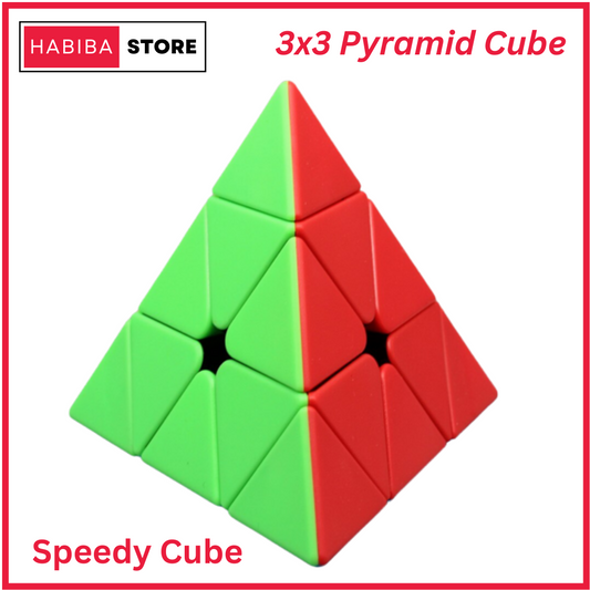Original Pyramid Cube 3×3 Stickerless Magic Cube