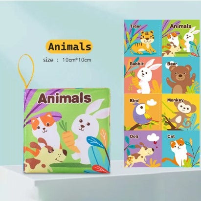 Baby Cloth Book – Montessori Early Learning Toy