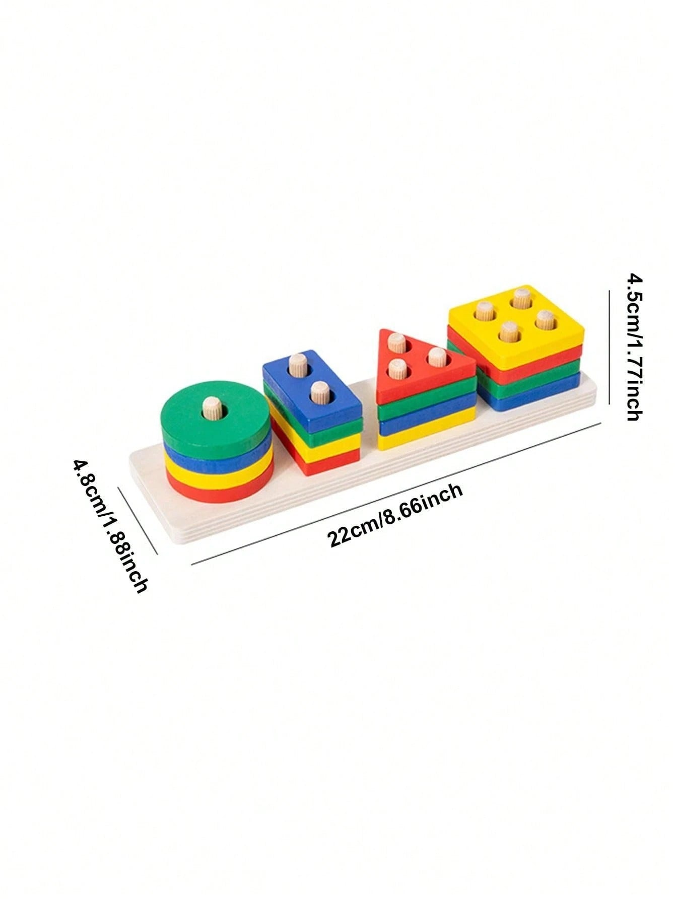 Wooden Shape Sorter Toy