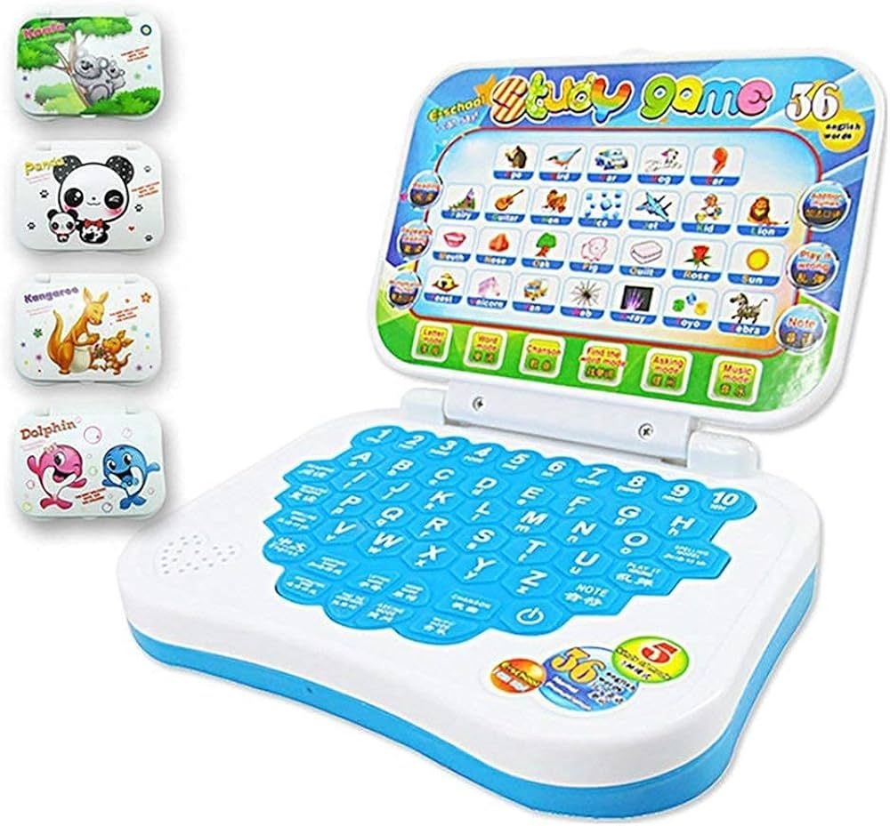 Kids Learning Educational Laptop Toy – ABC & 123 Mini Laptop