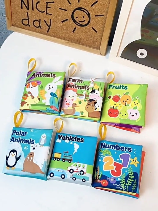 Baby Cloth Book – Montessori Early Learning Toy
