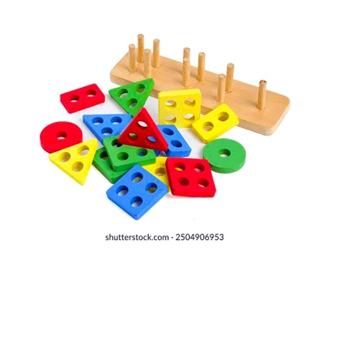 Wooden Shape Sorter Toy