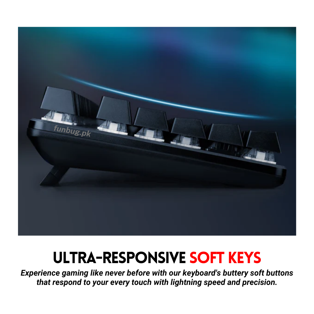 FunBug RGB Gaming Keyboard & Mouse Combo – Mechanical Feel, Waterproof, with Free Mouse Pad