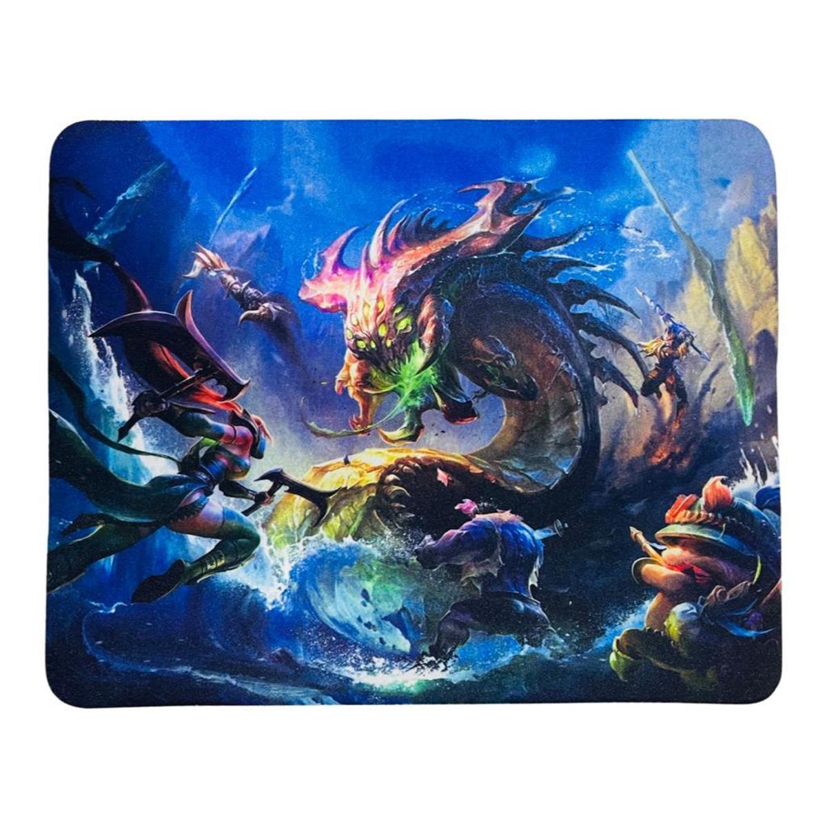RGB Wired Gaming Mouse with 7 LED Colors + Dragon Mousepad